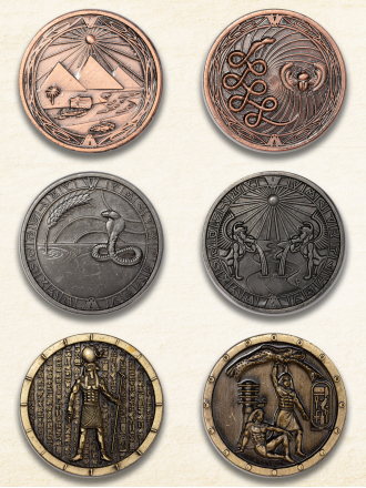 LARP Münzen "Ägypter" Produktbild